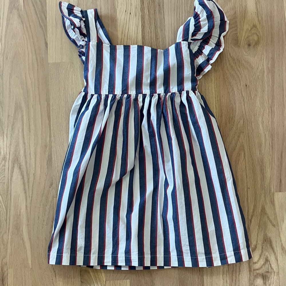 Ruffled Striped Sundress